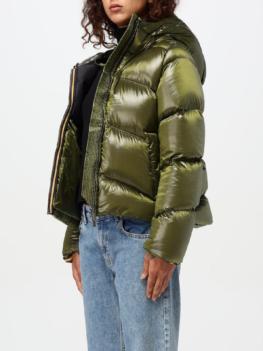 Giglio Giubbotto K-Way In Nylon Trapuntato