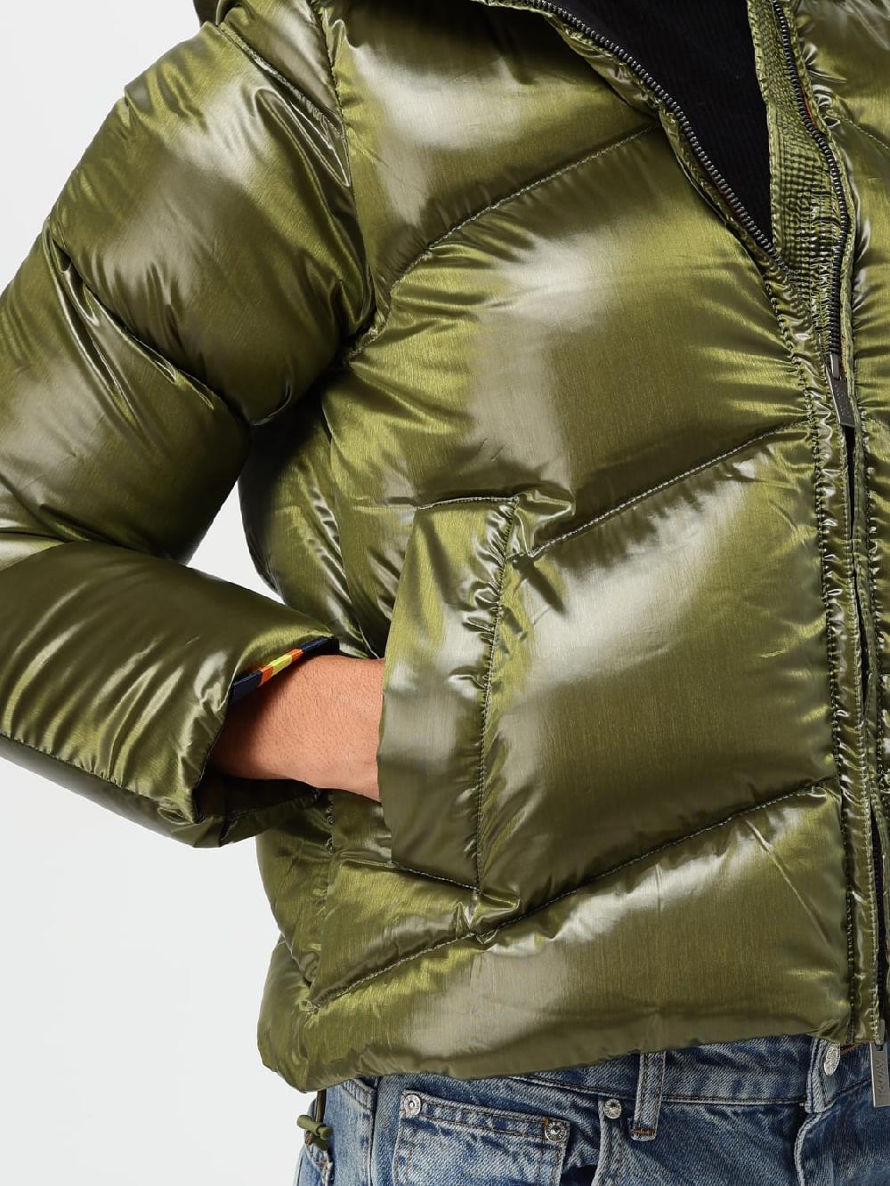 Giglio Giubbotto K-Way In Nylon Trapuntato