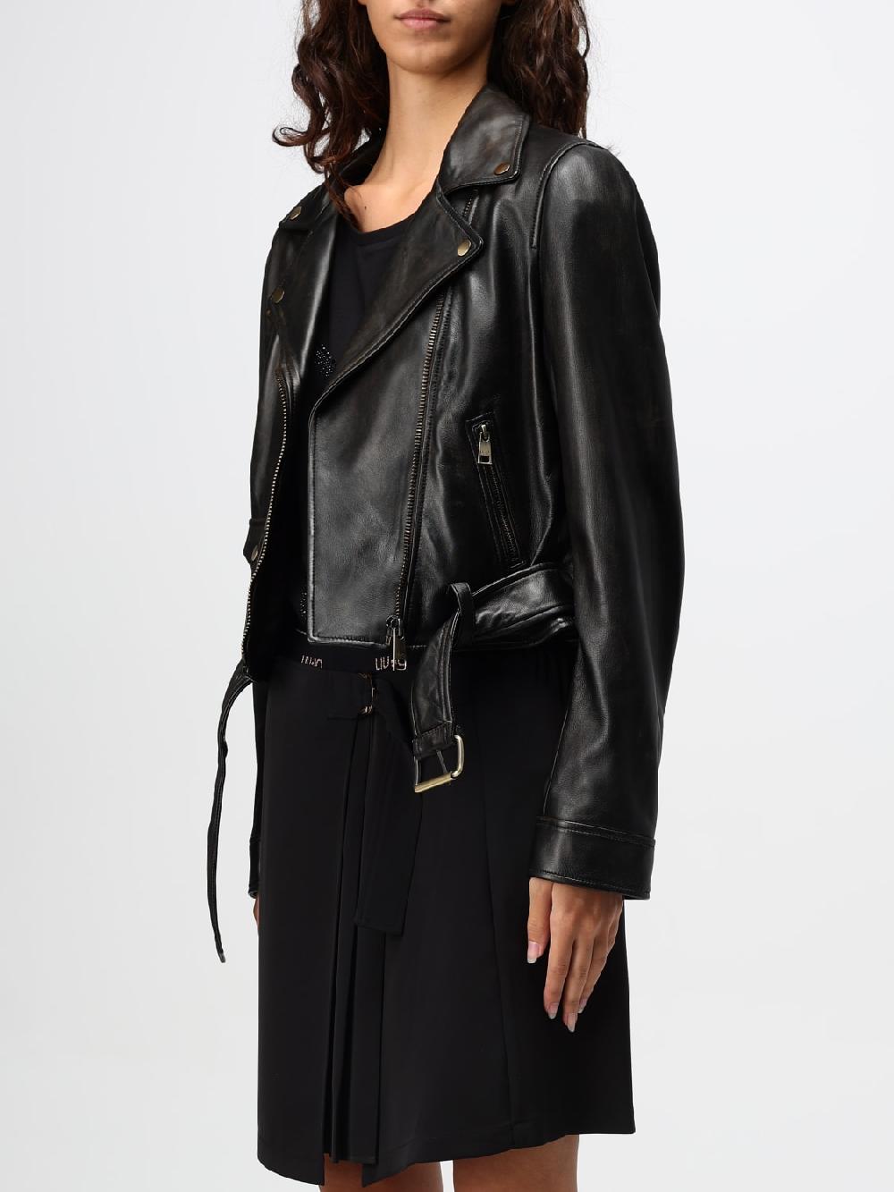 Giglio Giubbotto Liu Jo In Pelle