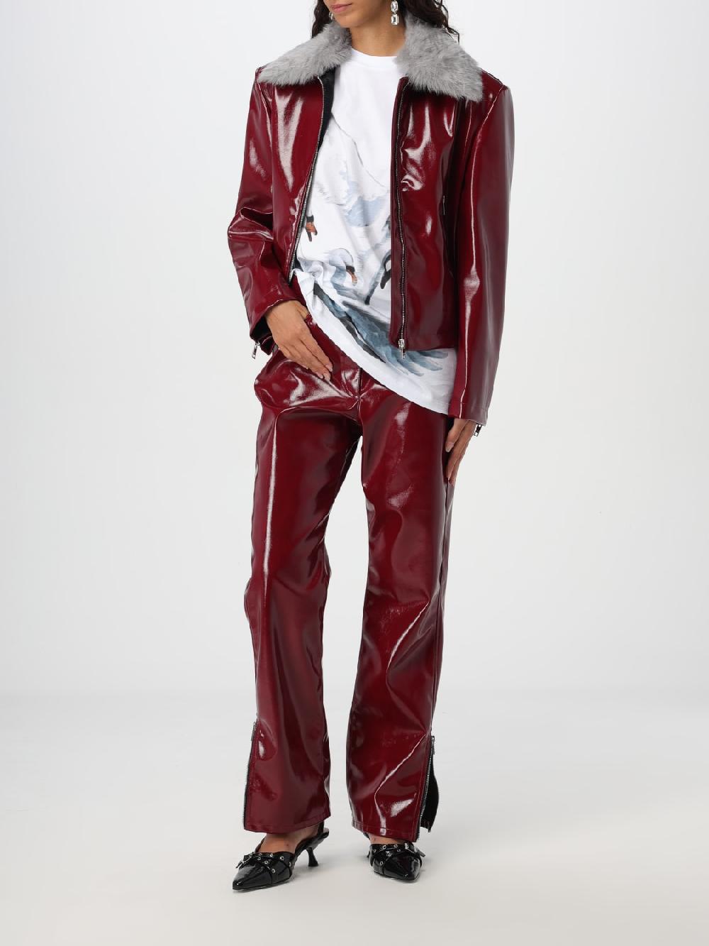 Giglio Giubbotto MSGM In Pelle Sintetica