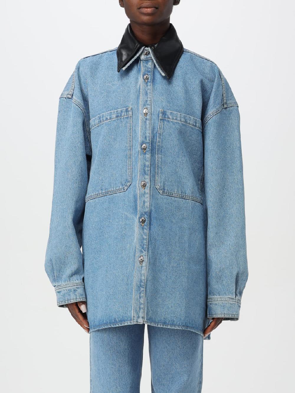 Giglio Giubbotto Nanushka in denim