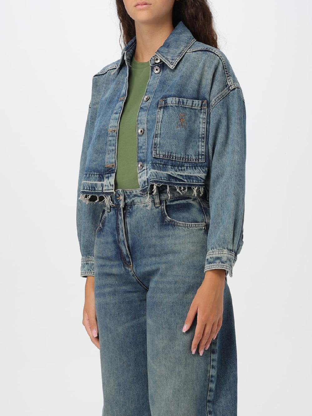Giglio Giubbotto Patrizia Pepe In Denim