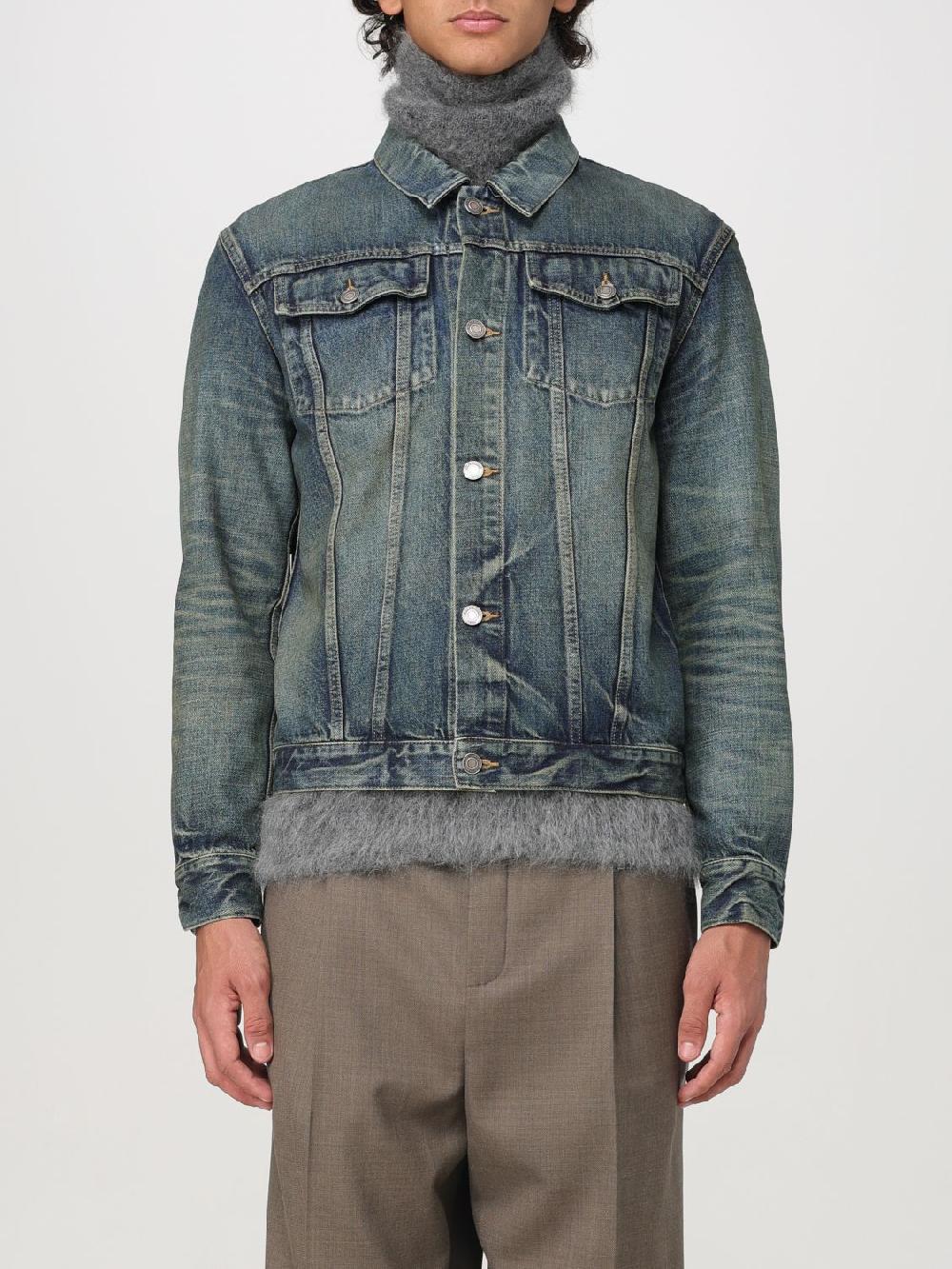 Giglio Giubbotto Saint Laurent in denim
