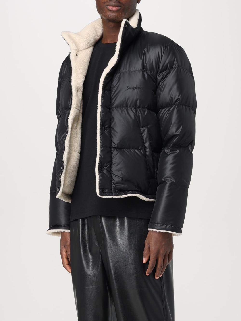 Giglio Giubbotto Saint Laurent In Nylon Trapuntato