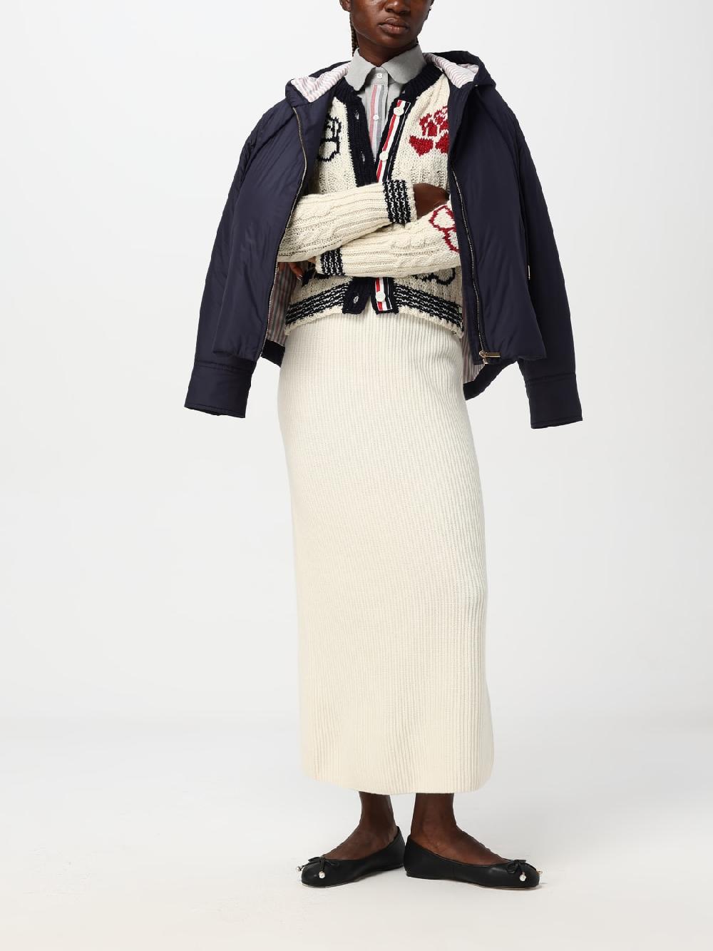Giglio Giubbotto Thom Browne In Nylon