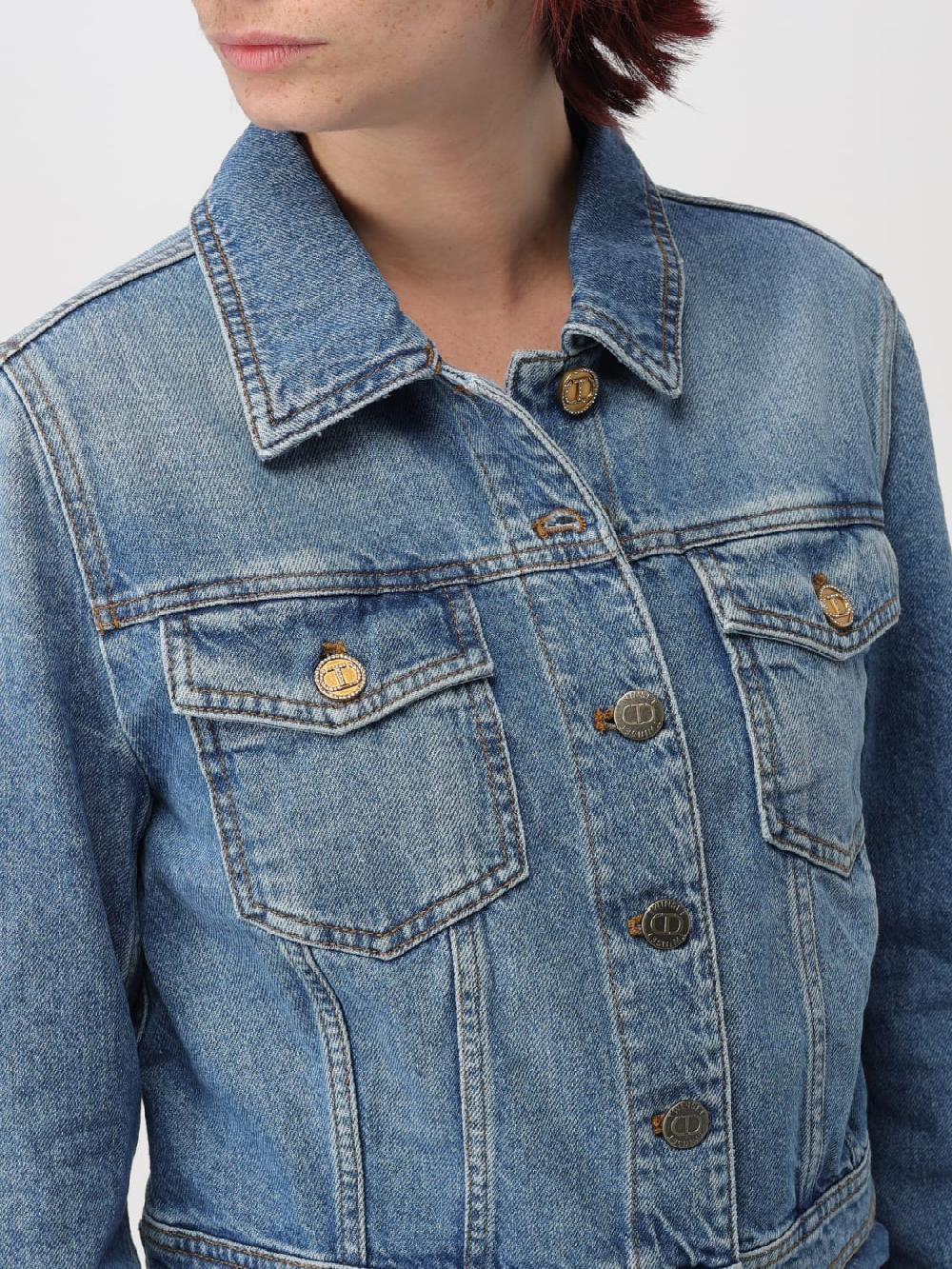 Giglio Giubbotto Twinset In Denim