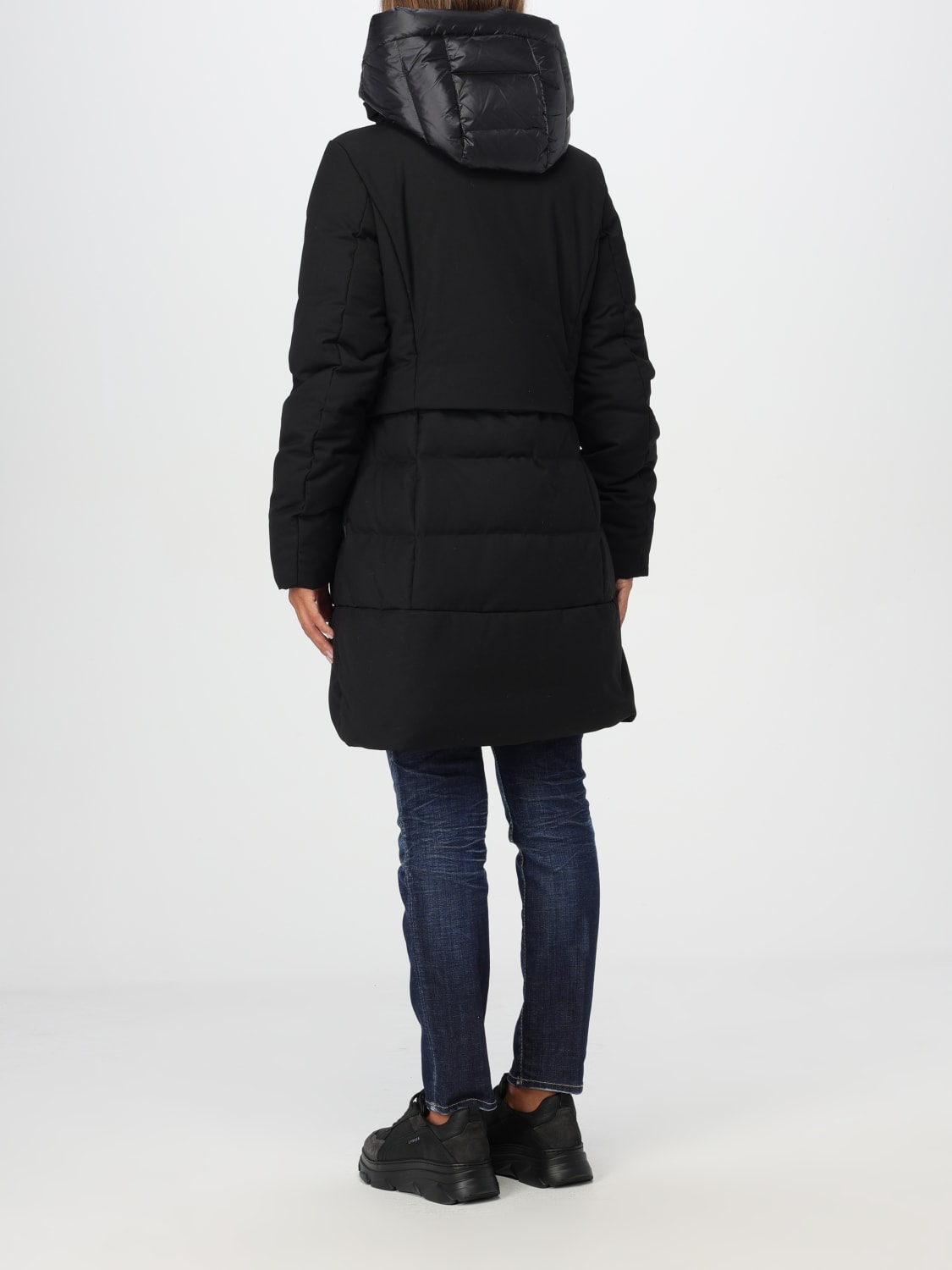 Giglio Giubbotto Woolrich In Nylon Trapuntato