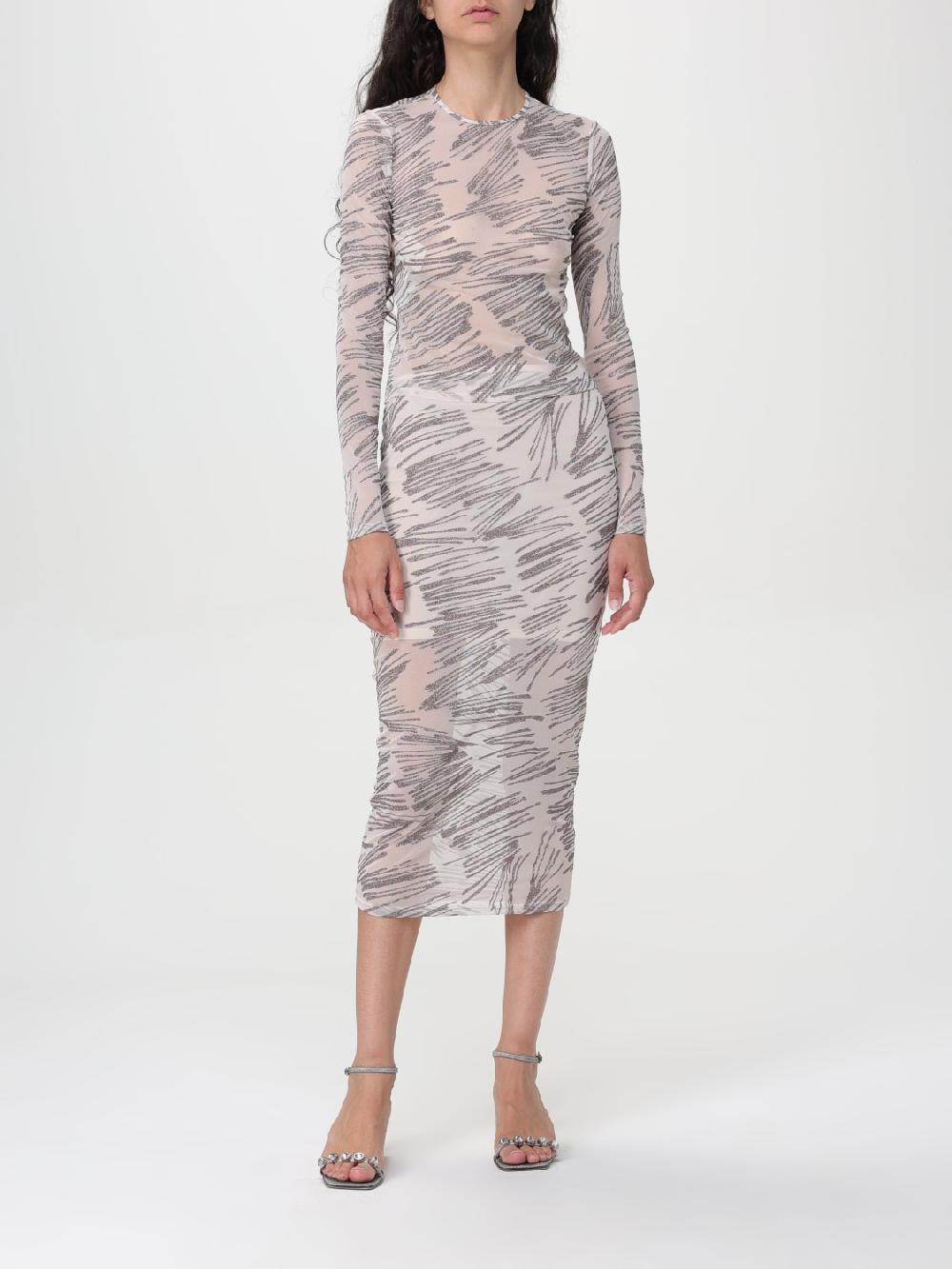 Giglio Gonna A Fantasia Astratta Pinko