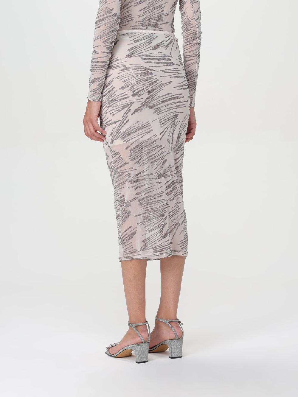 Giglio Gonna A Fantasia Astratta Pinko