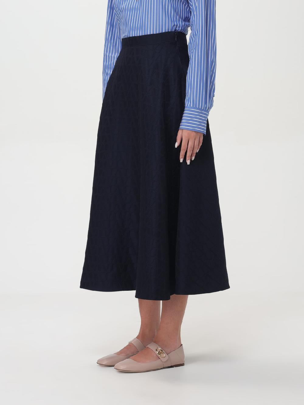 Giglio Gonna A-line Toile Iconographe Valentino