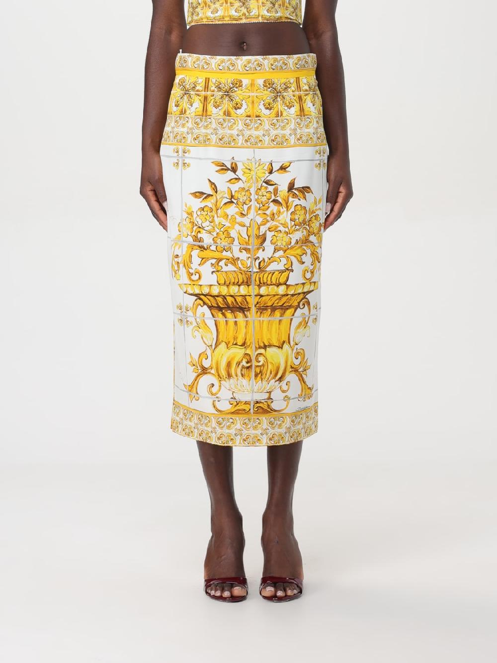 Giglio Gonna a matita Maioliche Dolce & Gabbana