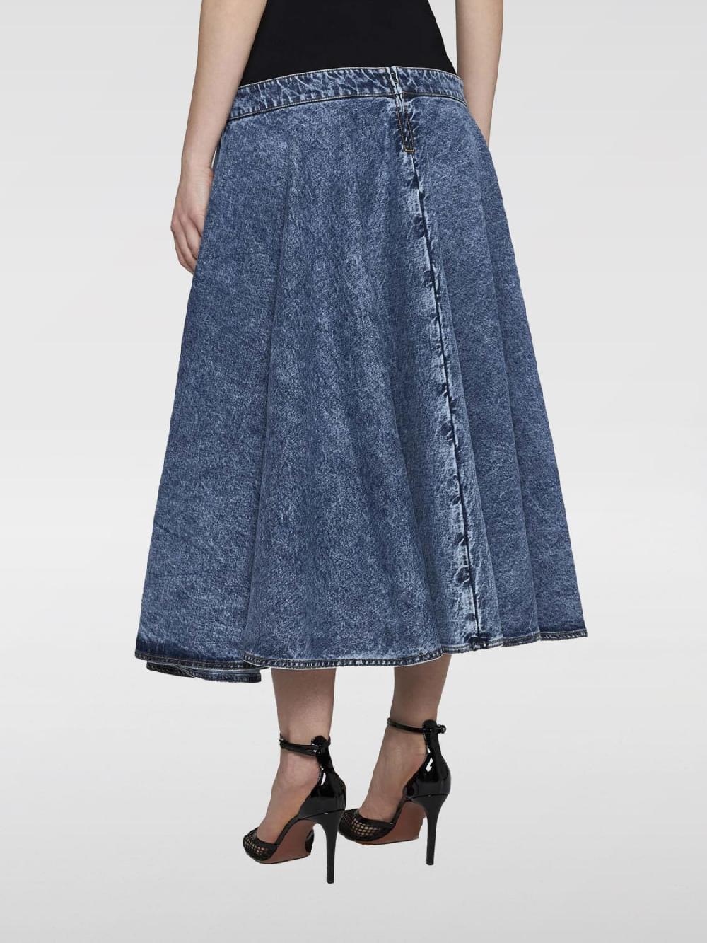 Giglio Gonna A Ruota Di Jeans AlaÏa