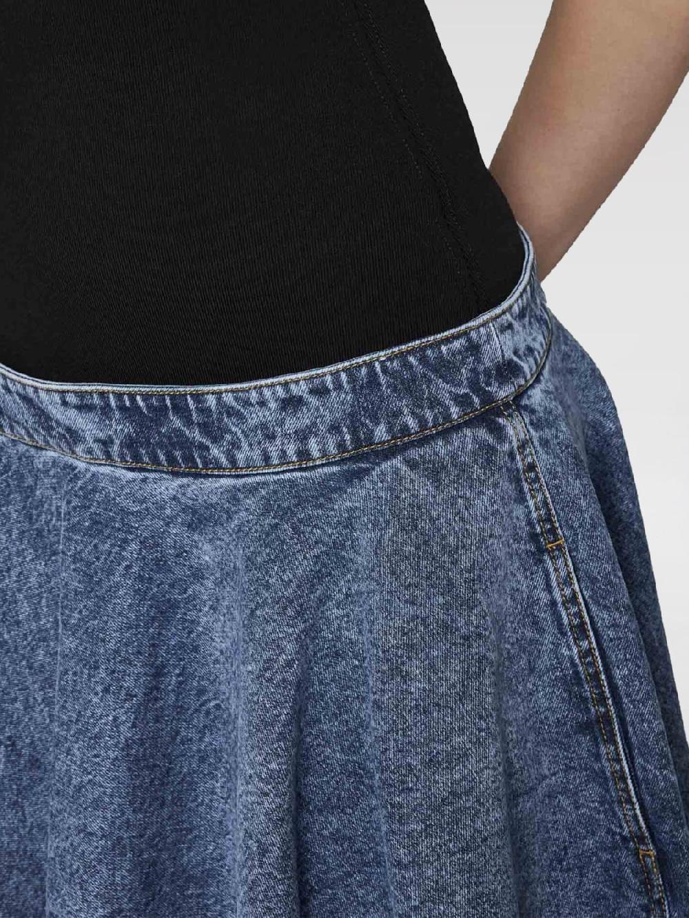 Giglio Gonna A Ruota Di Jeans AlaÏa