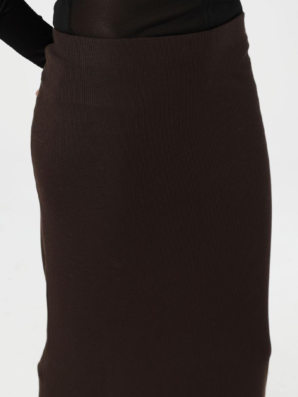 Giglio Gonna A Tubino Leema Khaite In Viscosa