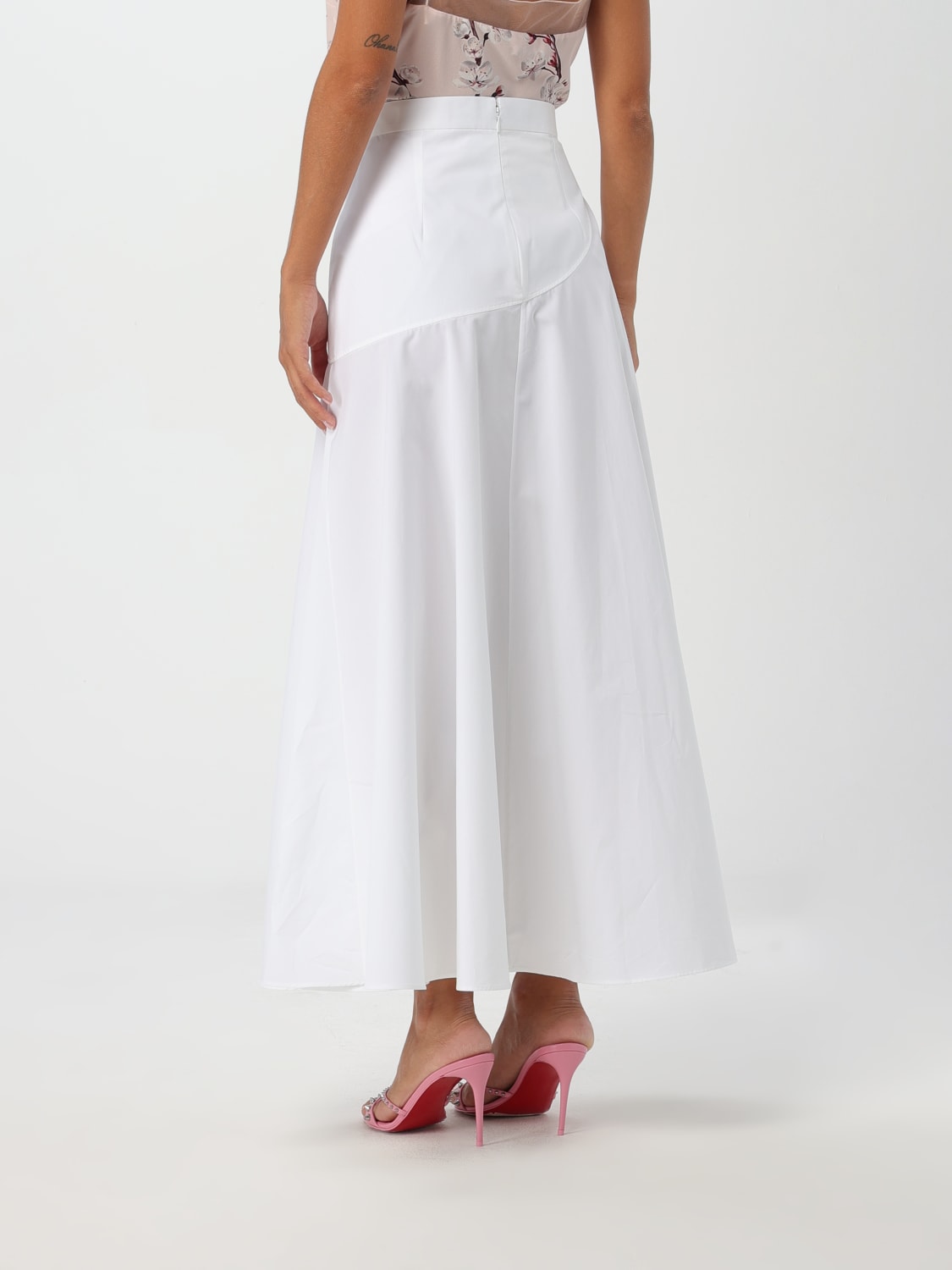 Giglio Gonna Alexander McQueen In Cotone