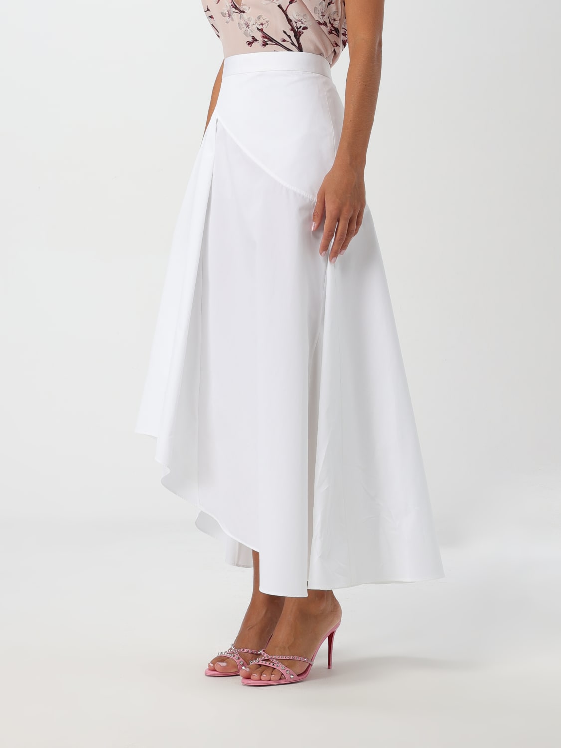 Giglio Gonna Alexander McQueen In Cotone