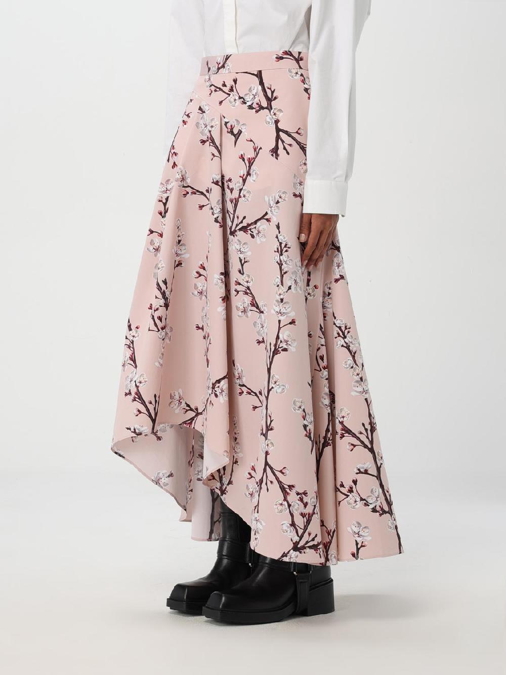 Giglio Gonna Alexander McQueen In Cotone Stampato