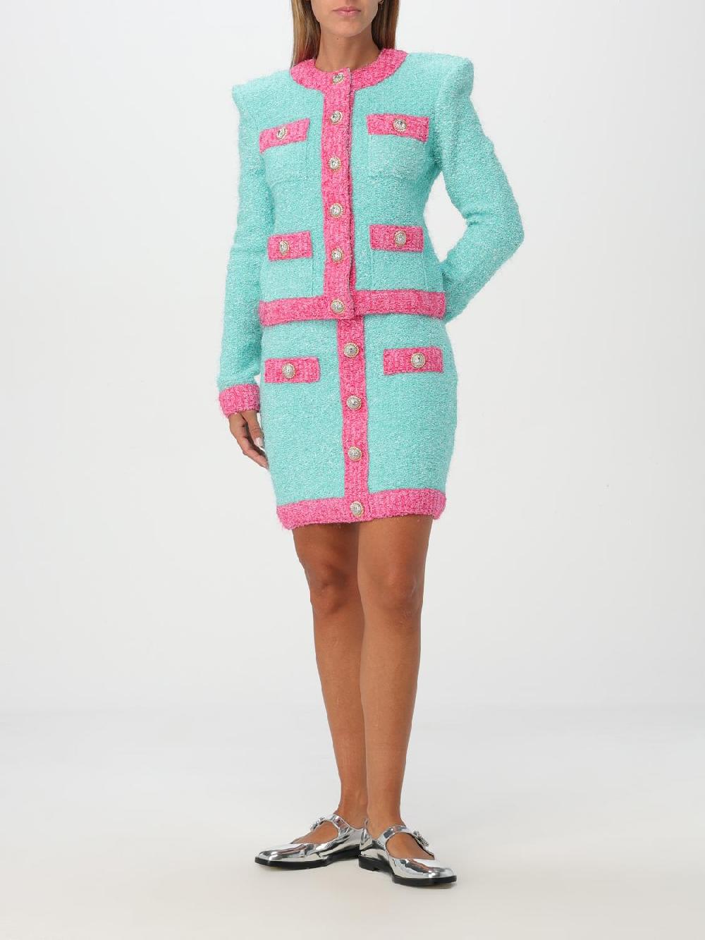 Giglio Gonna Balmain In Misto Cotone