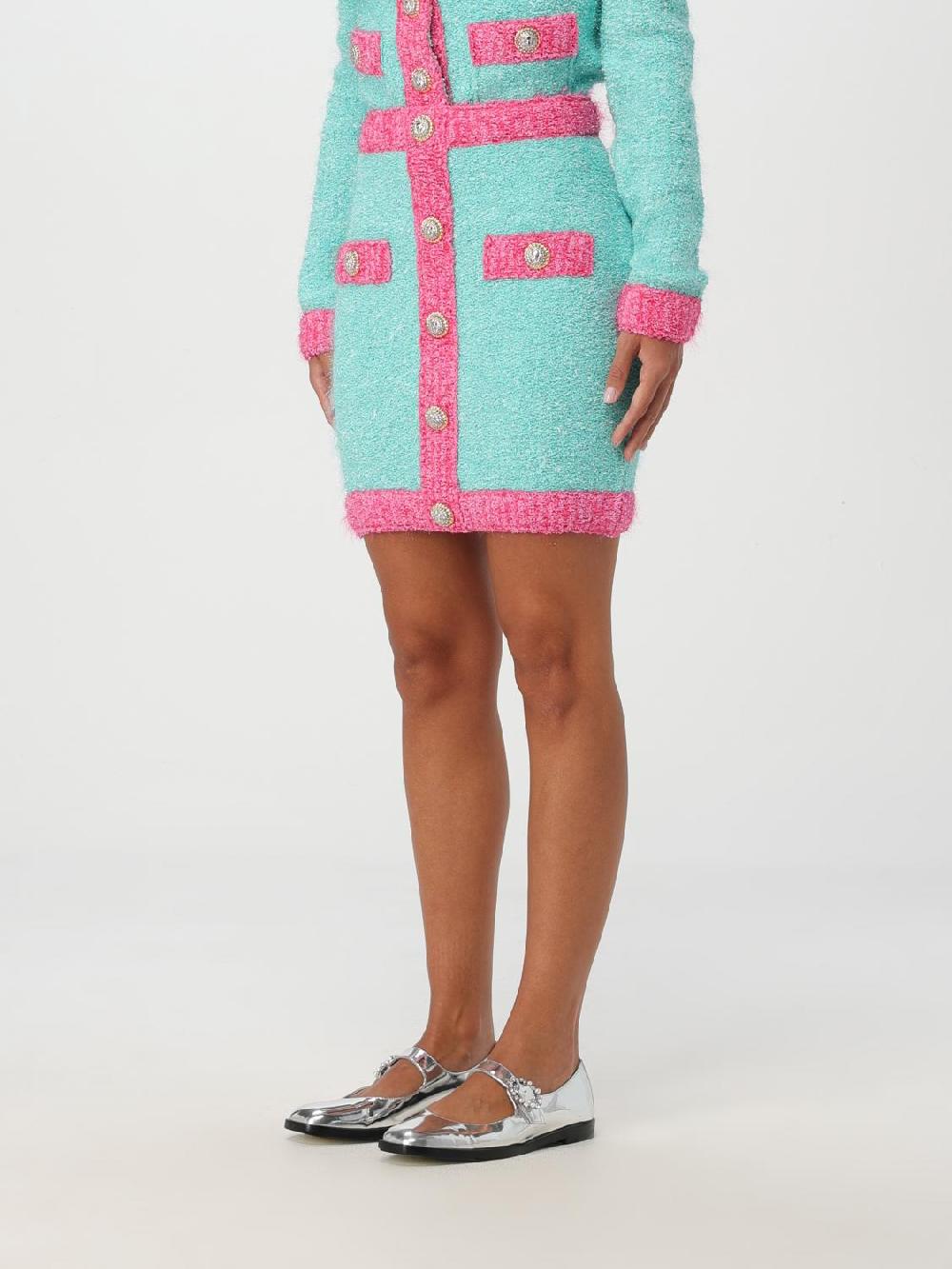 Giglio Gonna Balmain In Misto Cotone