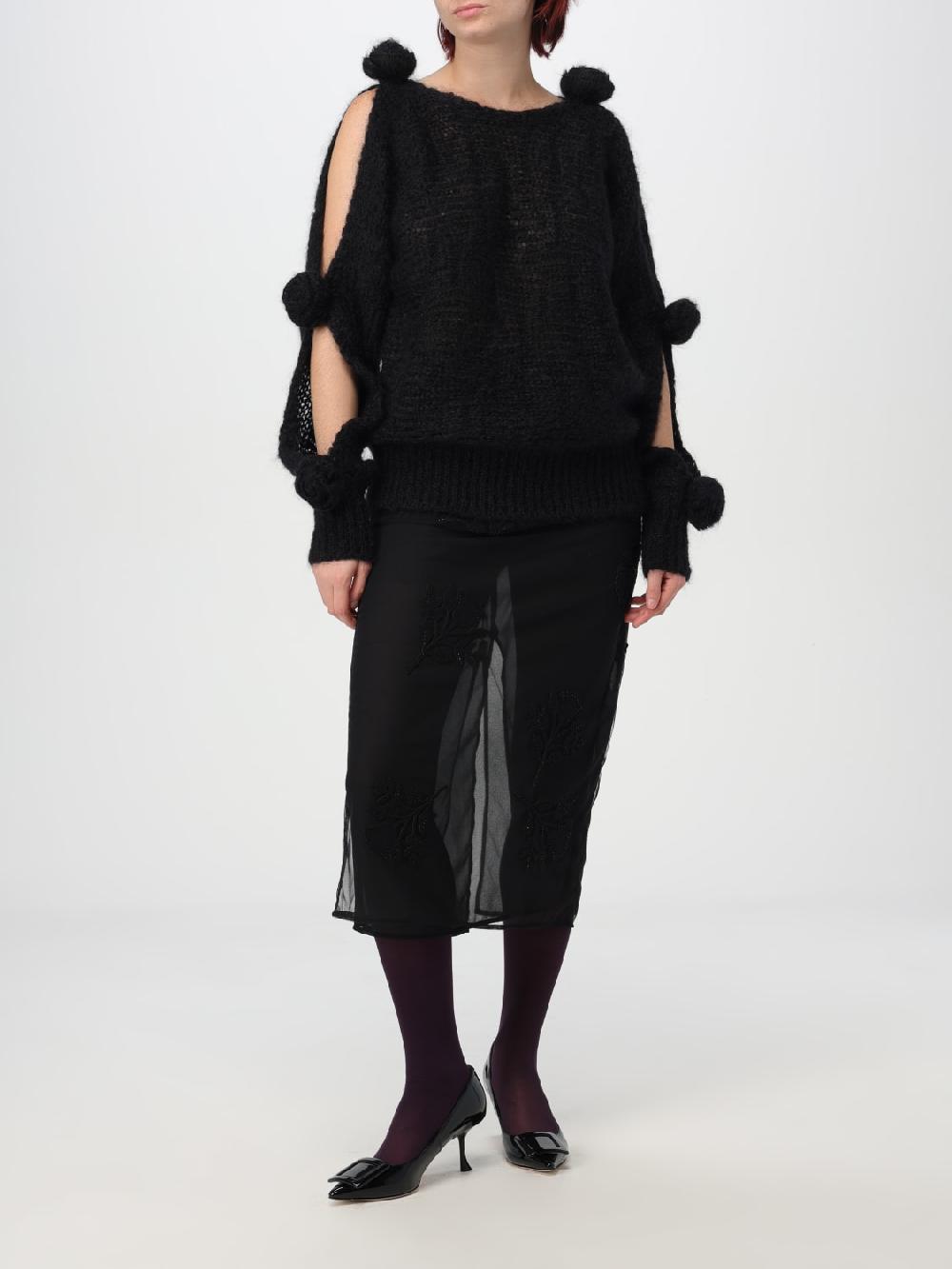 Giglio Gonna Blumarine In Nylon Con Ricami