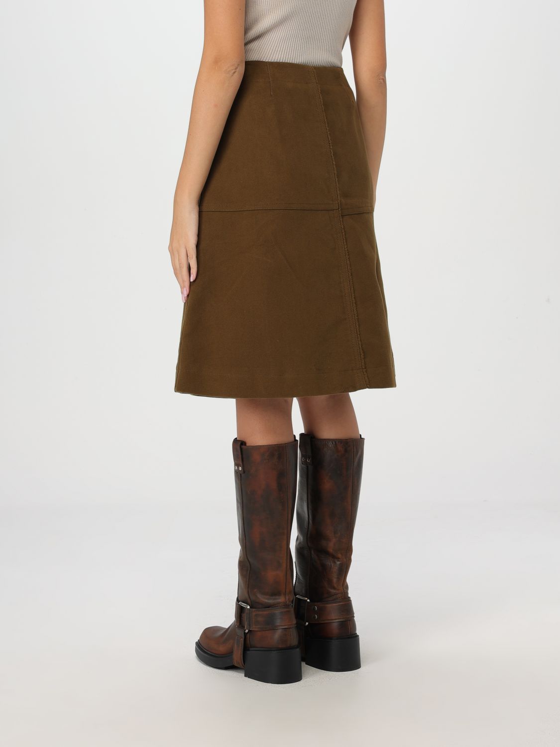 Giglio Gonna Burberry In Cotone