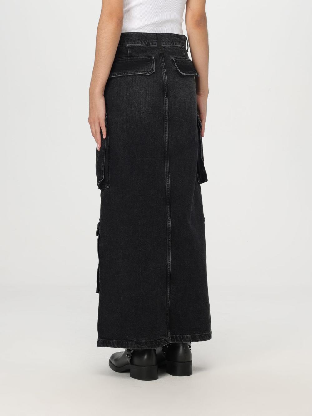 Giglio Gonna Cargo Amish In Denim