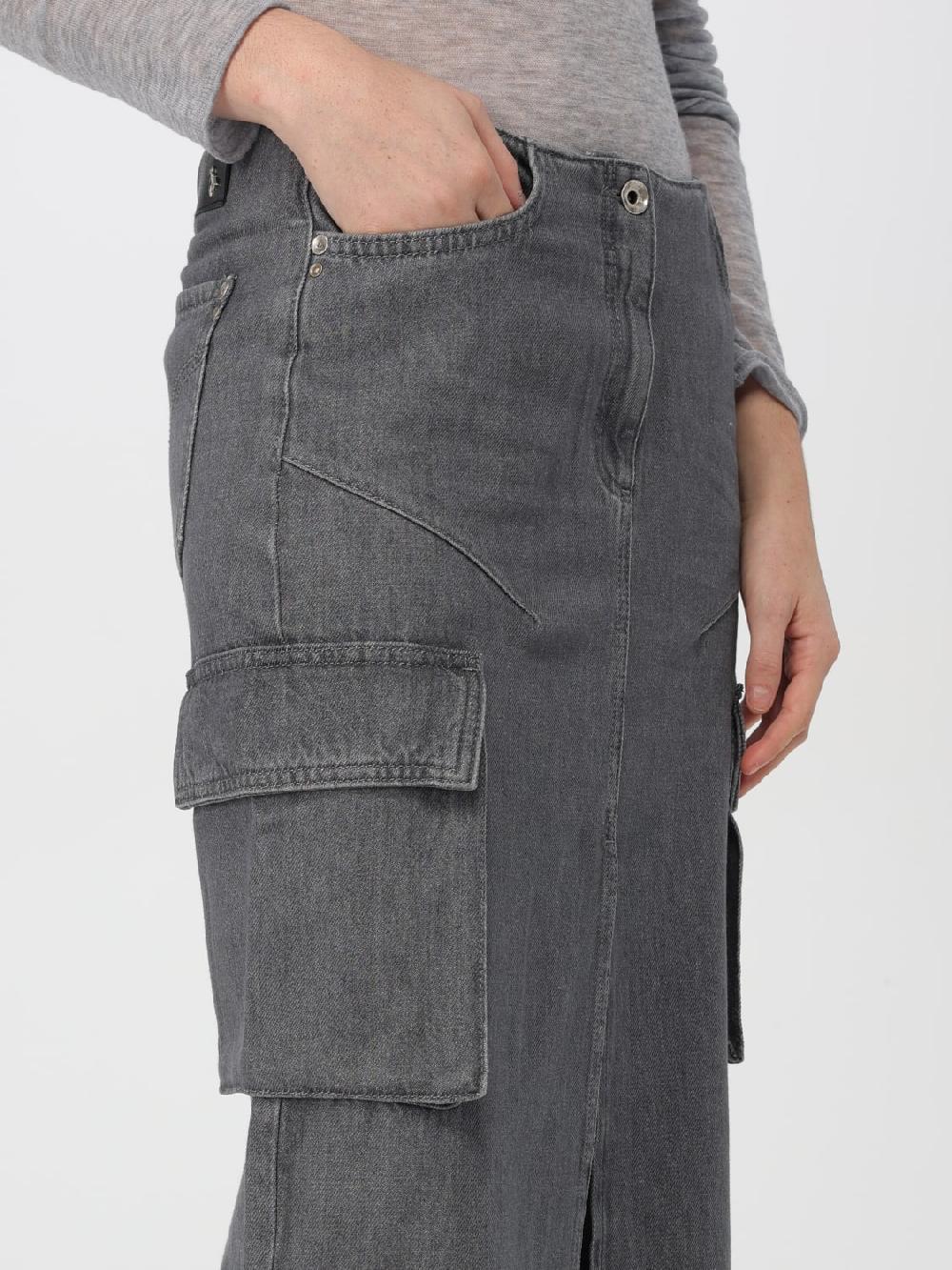 Giglio Gonna Cargo Patrizia Pepe In Denim