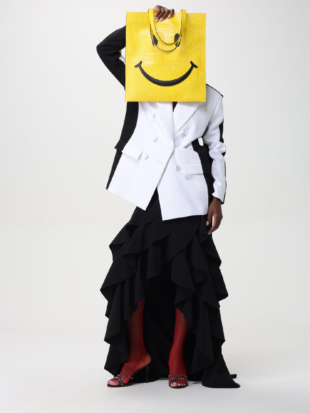 Giglio Gonna Con Maxi Rouches Moschino Couture