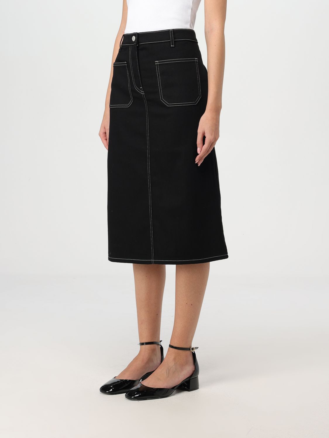 Giglio Gonna Courrèges In Denim