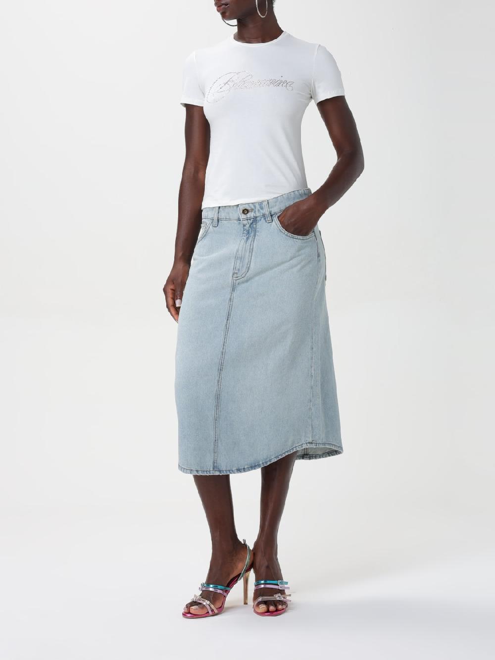 Giglio Gonna Di Jeans Blumarine