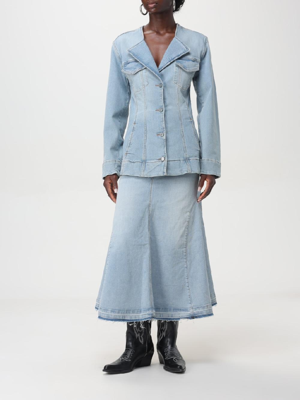 Giglio Gonna Di Jeans Ganni