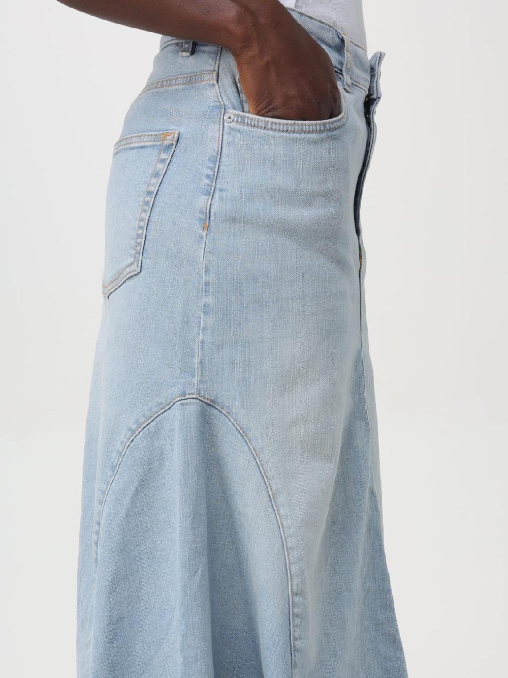 Giglio Gonna Di Jeans Ganni