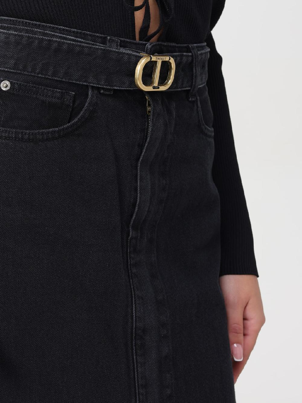 Giglio Gonna Di Jeans Oval T Twinset