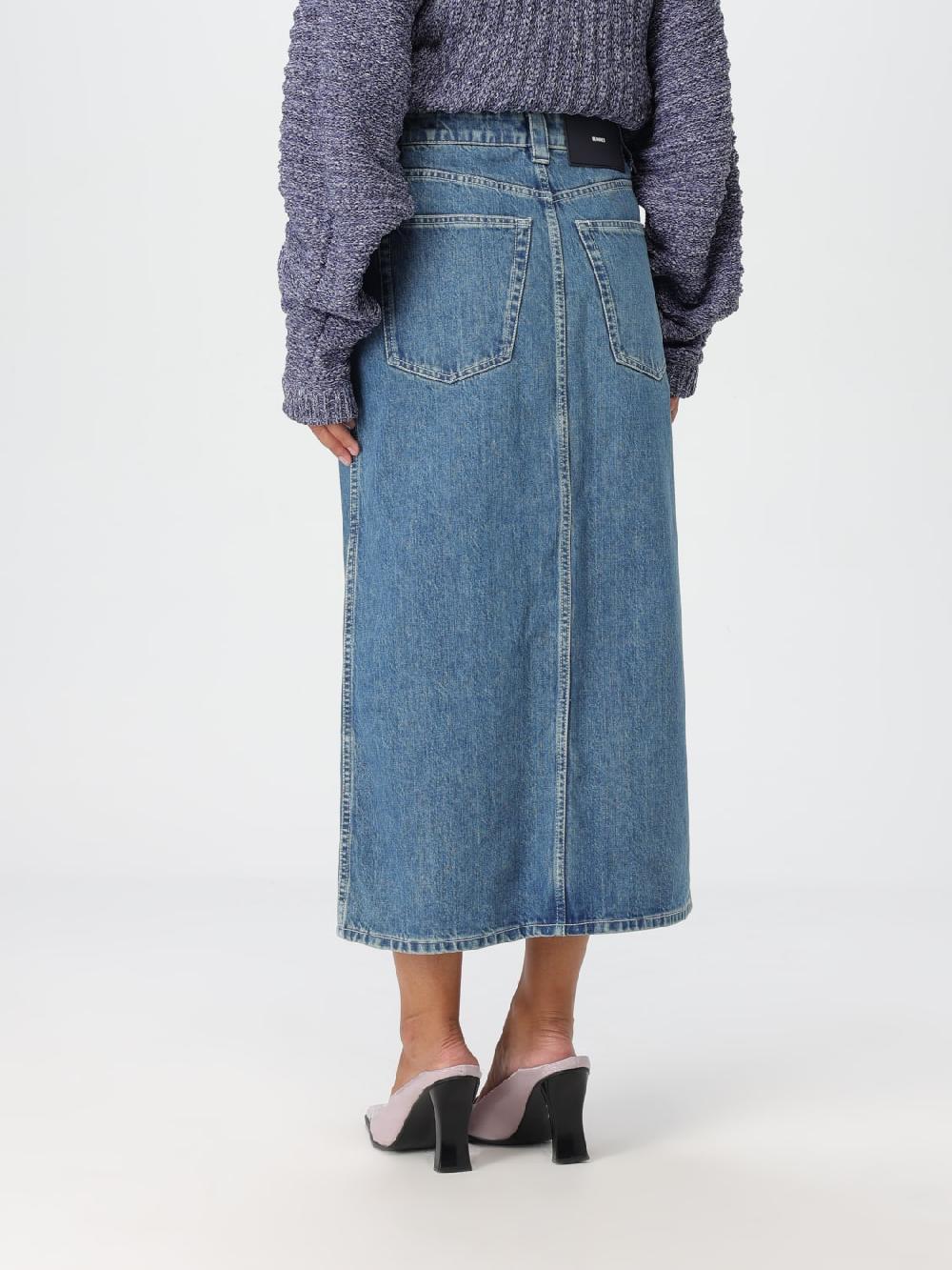 Giglio Gonna Di Jeans Sunnei