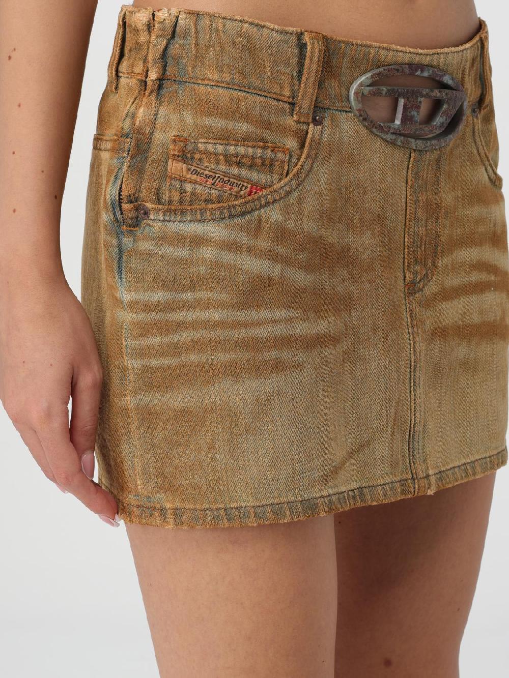 Giglio Gonna Diesel In Denim