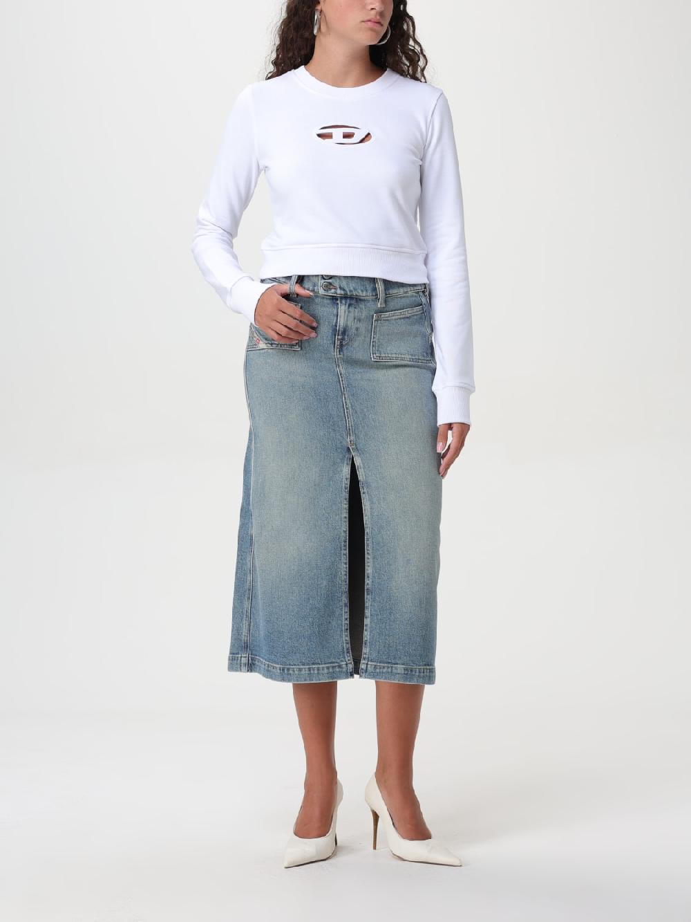 Giglio Gonna Diesel In Denim