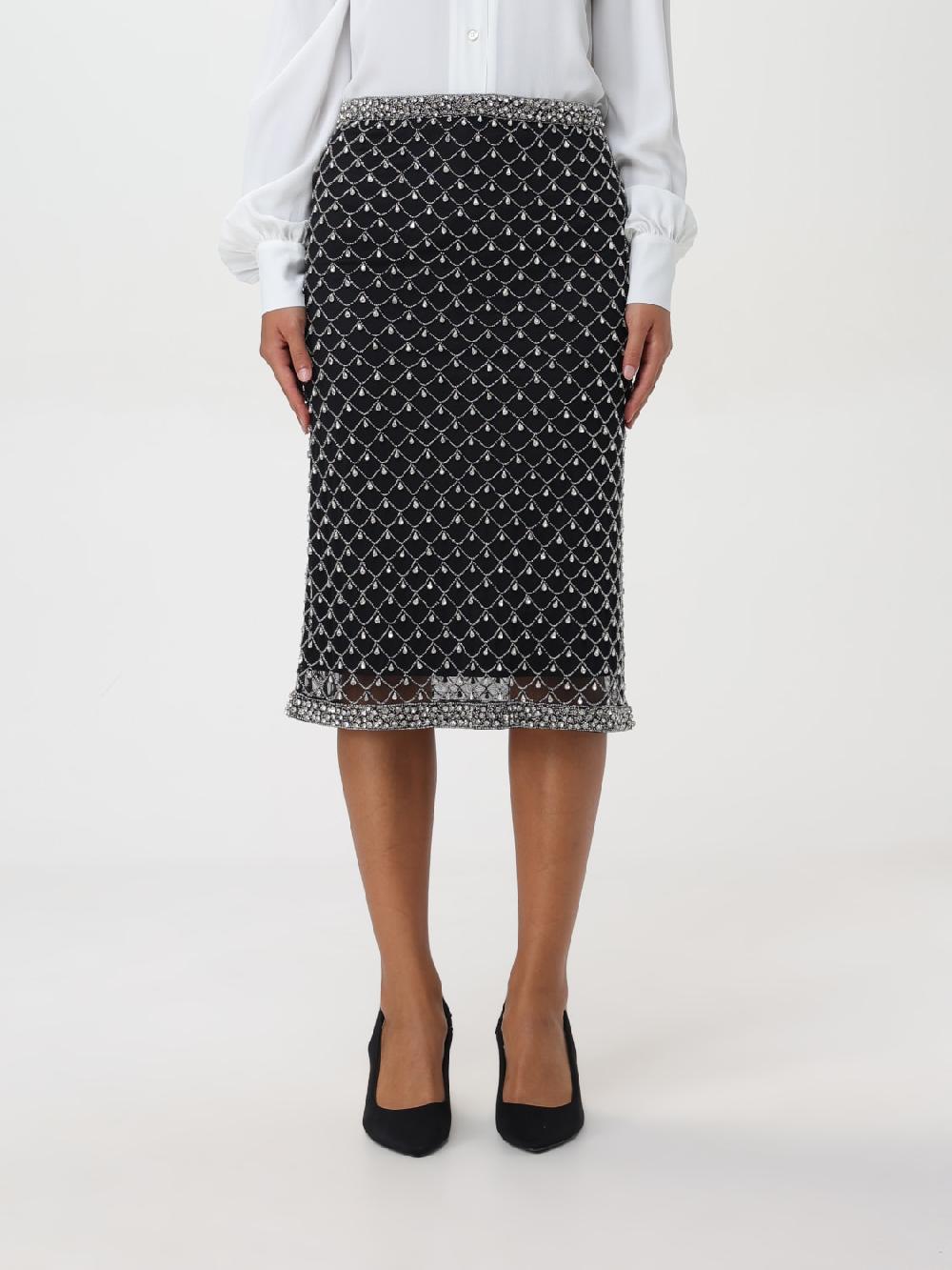 Giglio Gonna gioiello Pinko con cristalli all-over