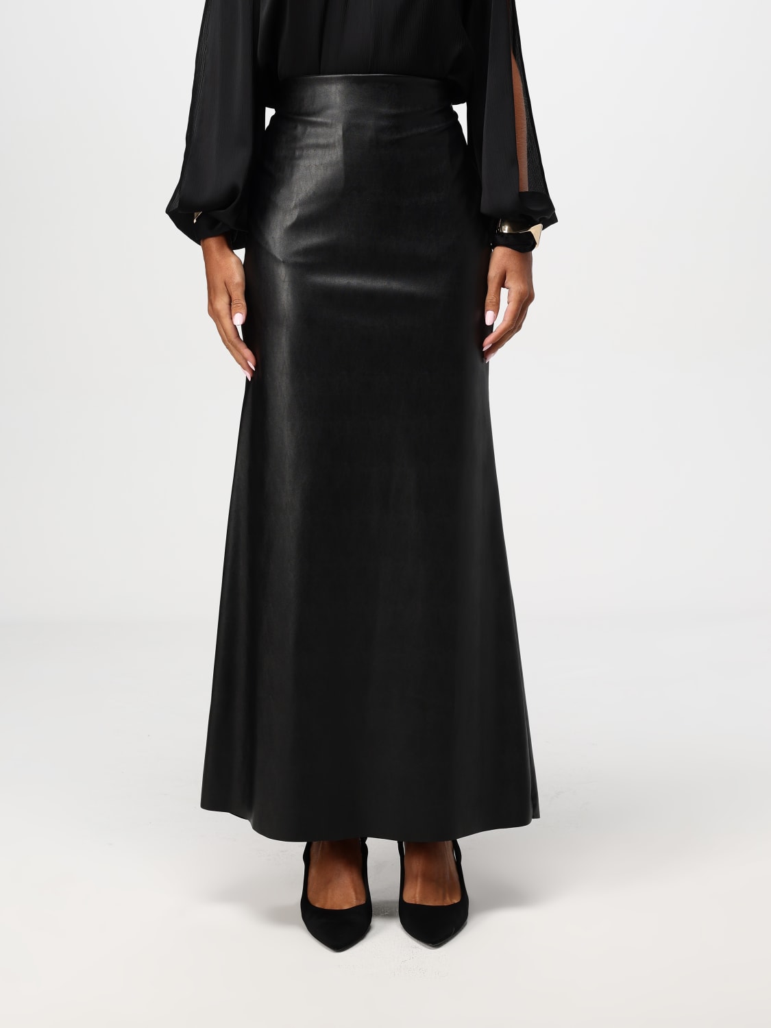 Giglio Gonna Hanita in pelle sintetica