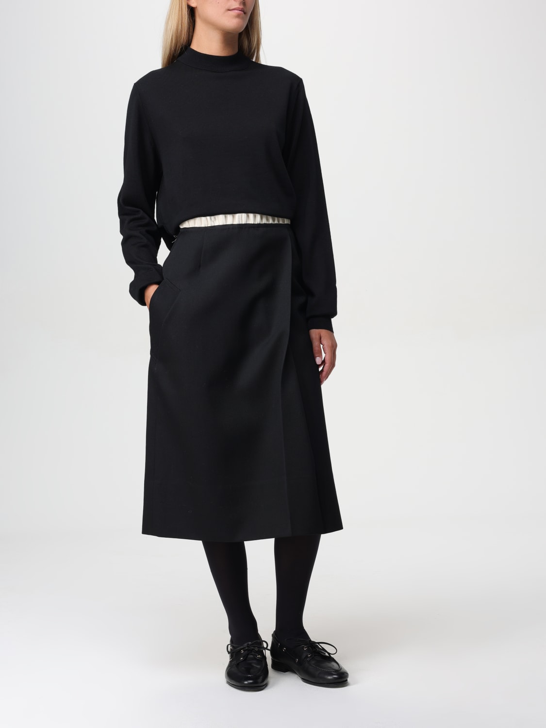 Giglio Gonna In Lana Maison Margiela