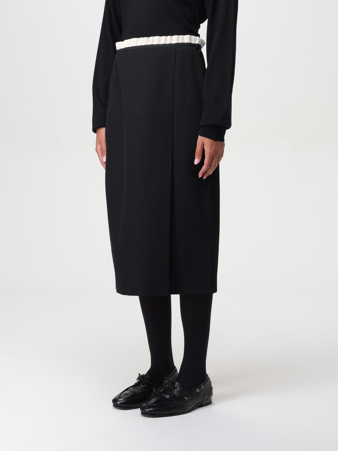 Giglio Gonna In Lana Maison Margiela