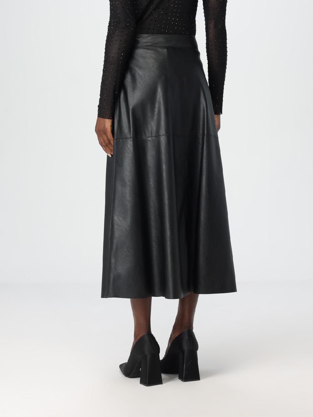 Giglio Gonna In Pelle Sintetica Pinko