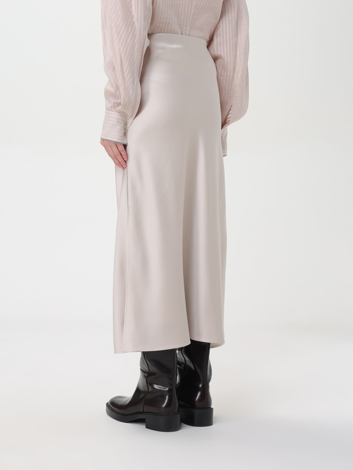 Giglio Gonna In Viscosa Brunello Cucinelli