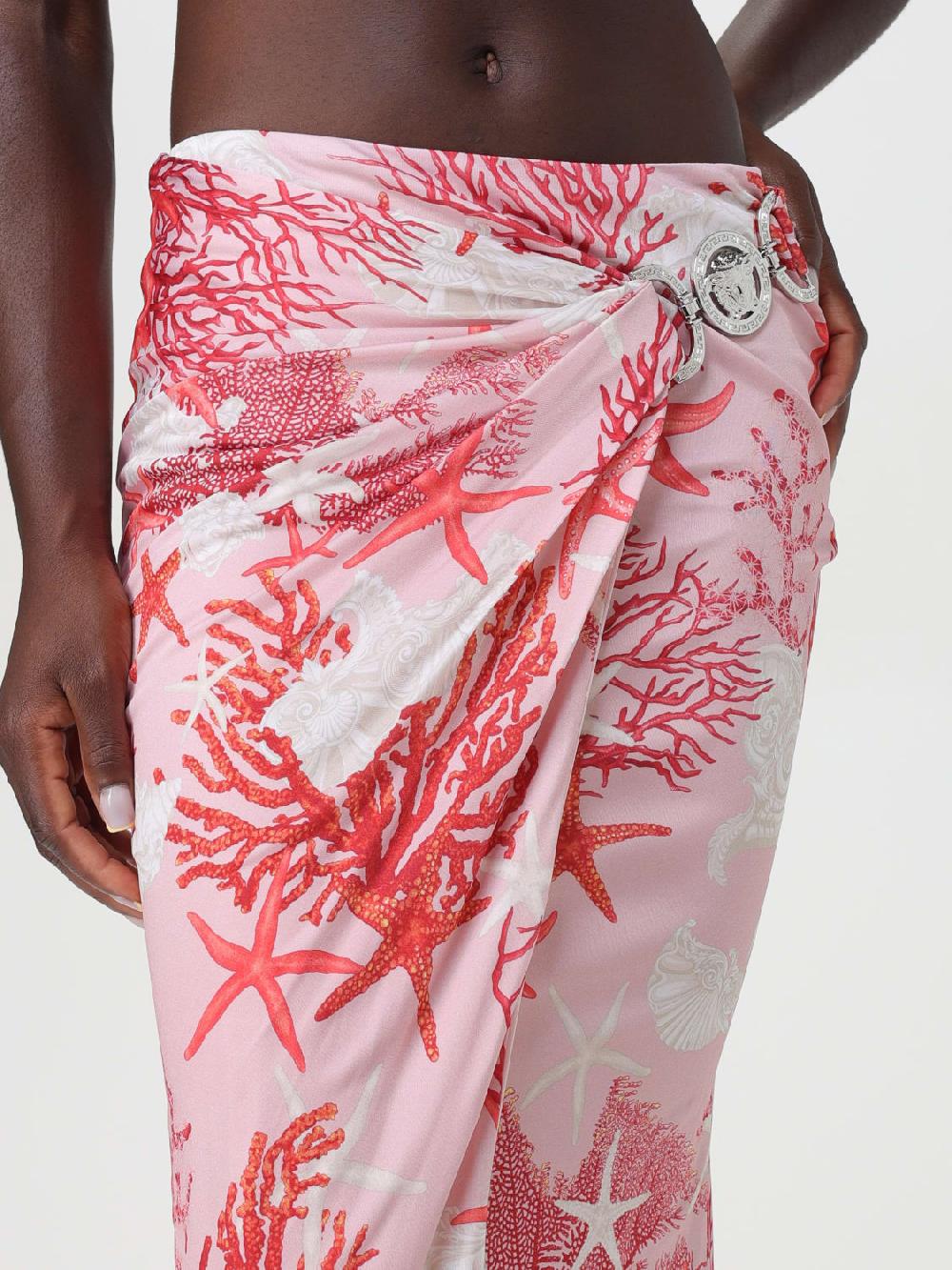 Giglio Gonna In Viscosa Versace