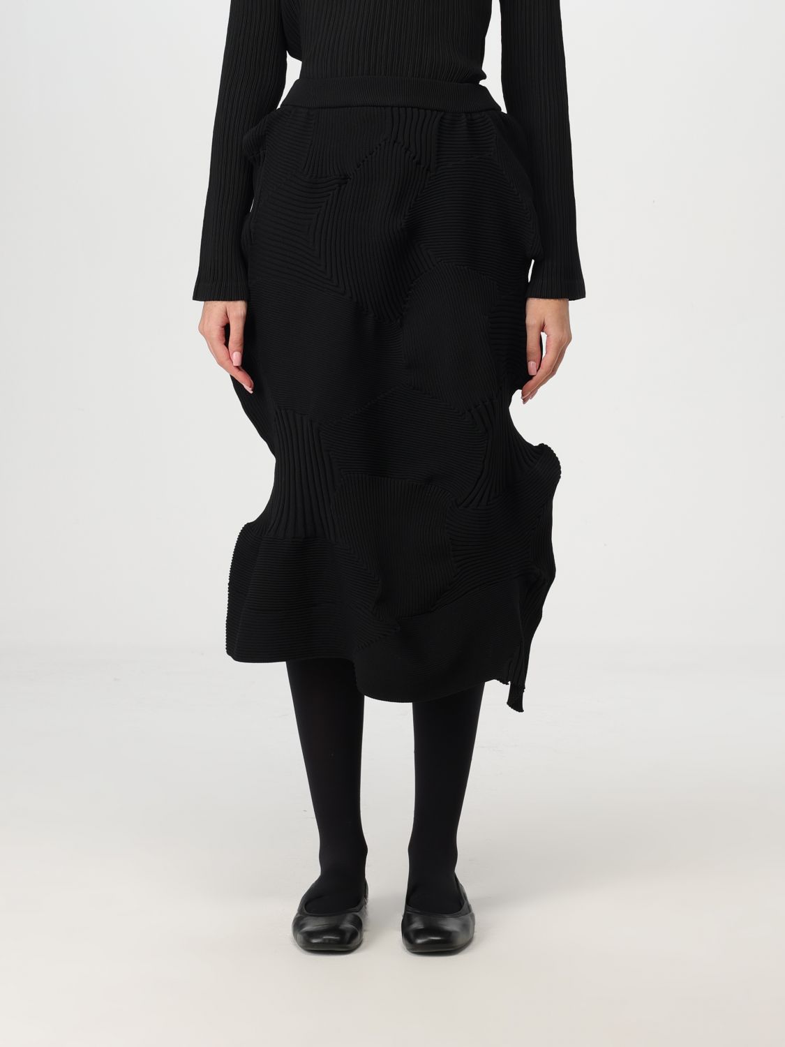 Giglio Gonna Issey Miyake in tessuto