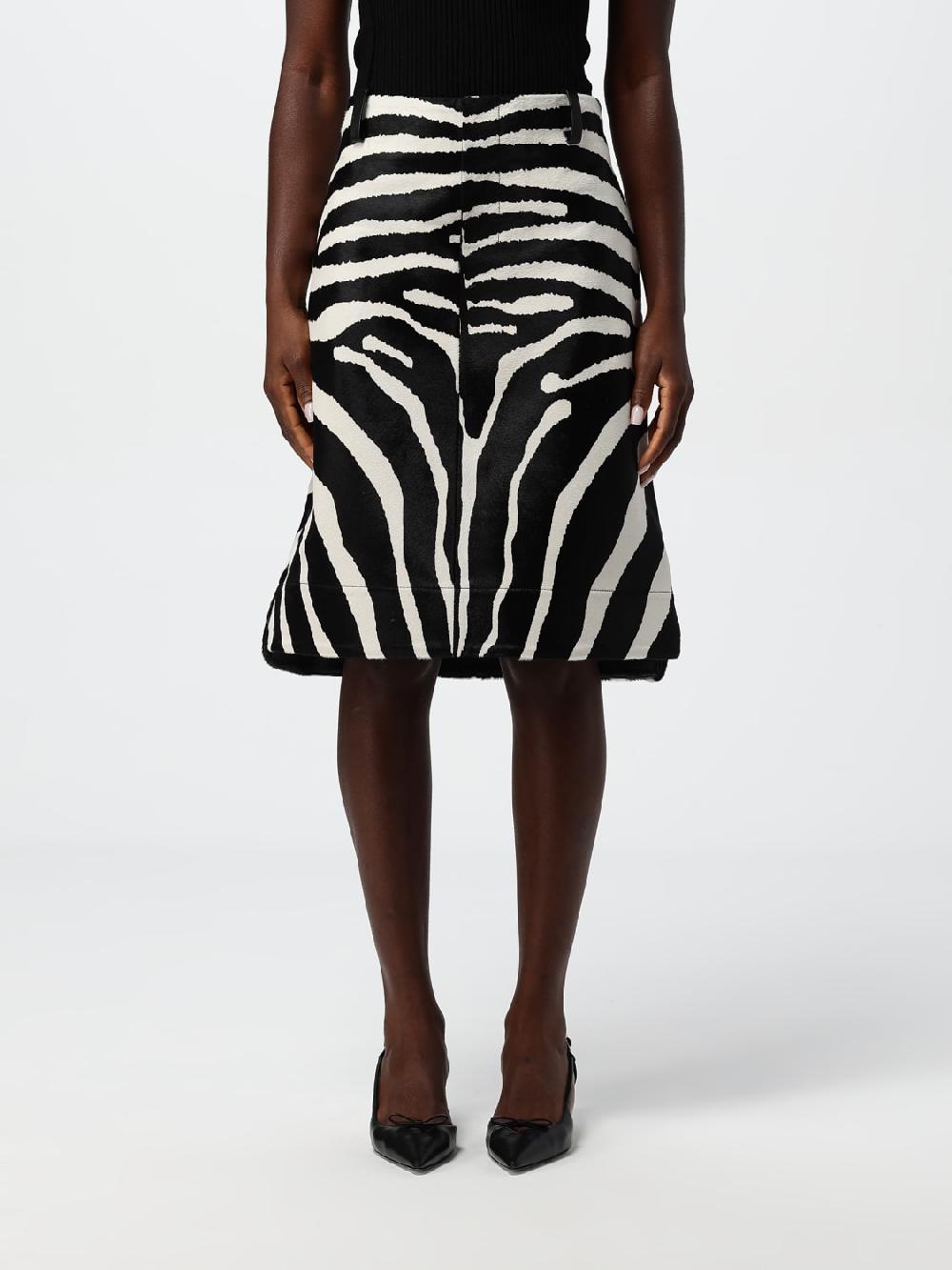 Giglio Gonna Jacquemus in cavallino zebrata