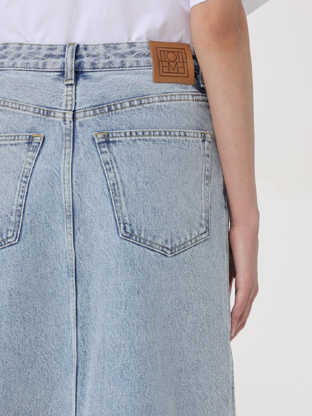 Giglio Gonna Jeans Organico Toteme