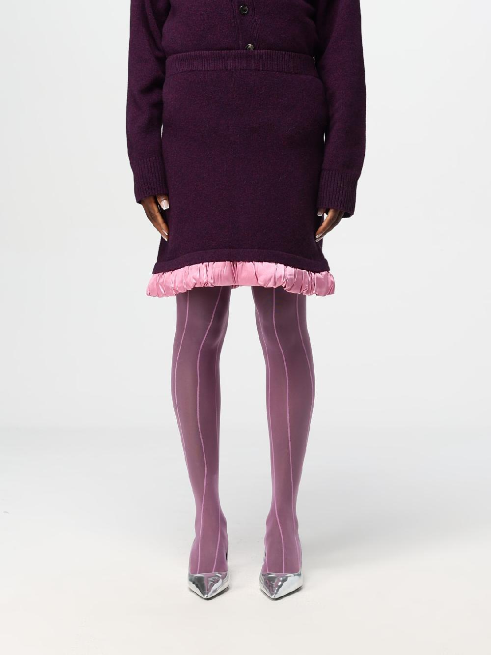 Giglio Gonna JW Anderson in maglia e raso