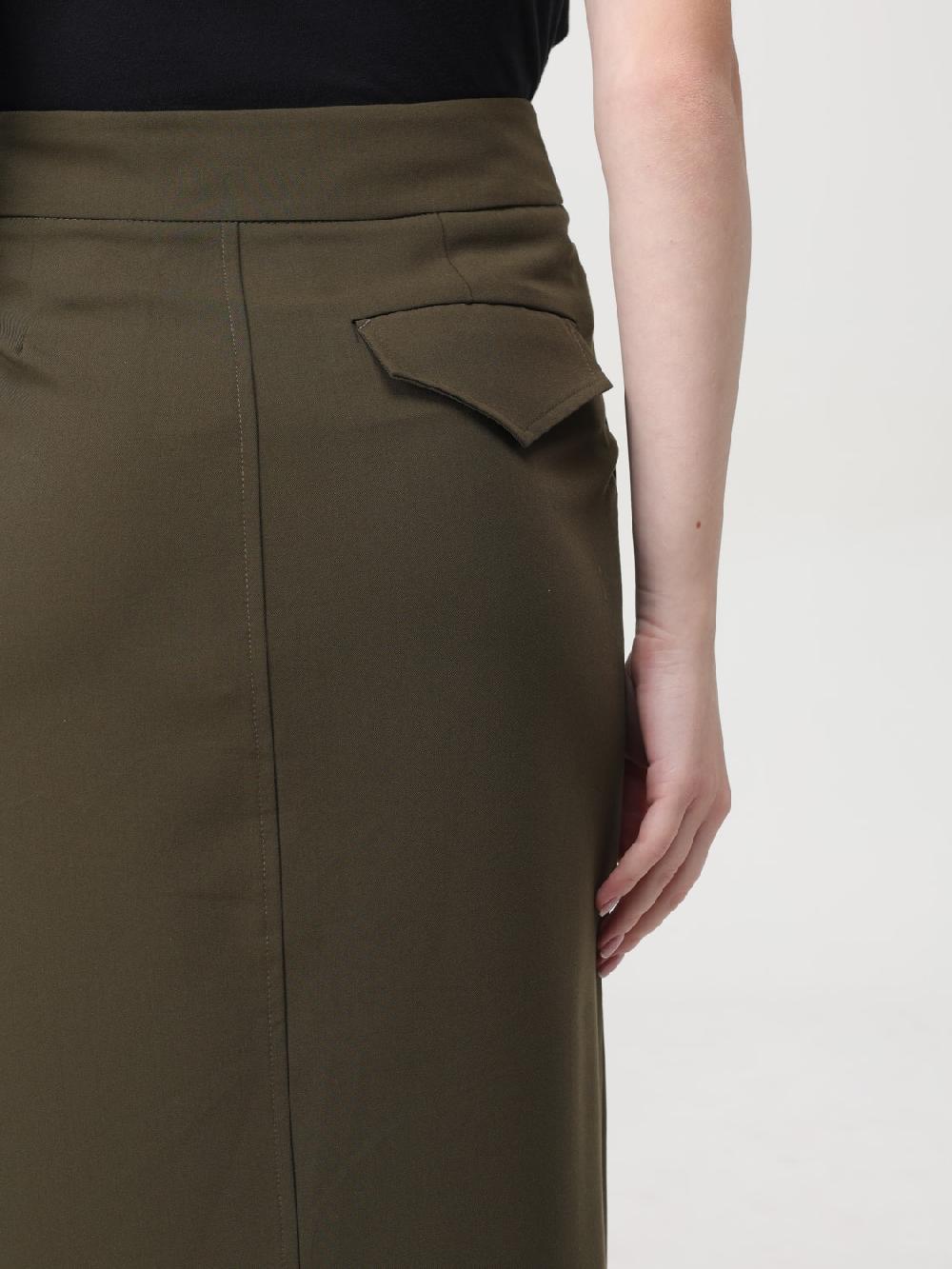 Giglio Gonna Lanterna Pinko In Viscosa