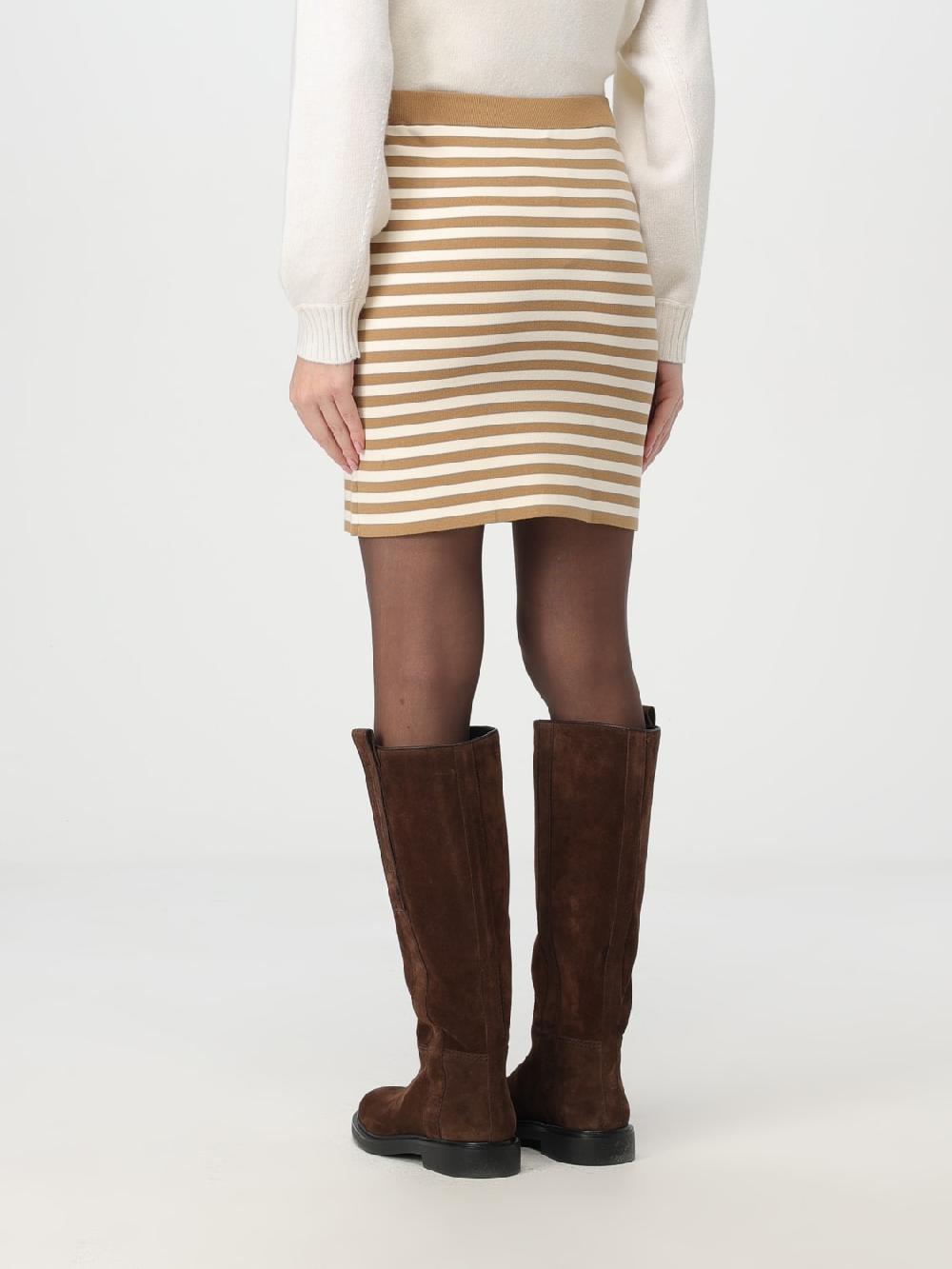 Giglio Gonna Max Mara In Misto Viscosa