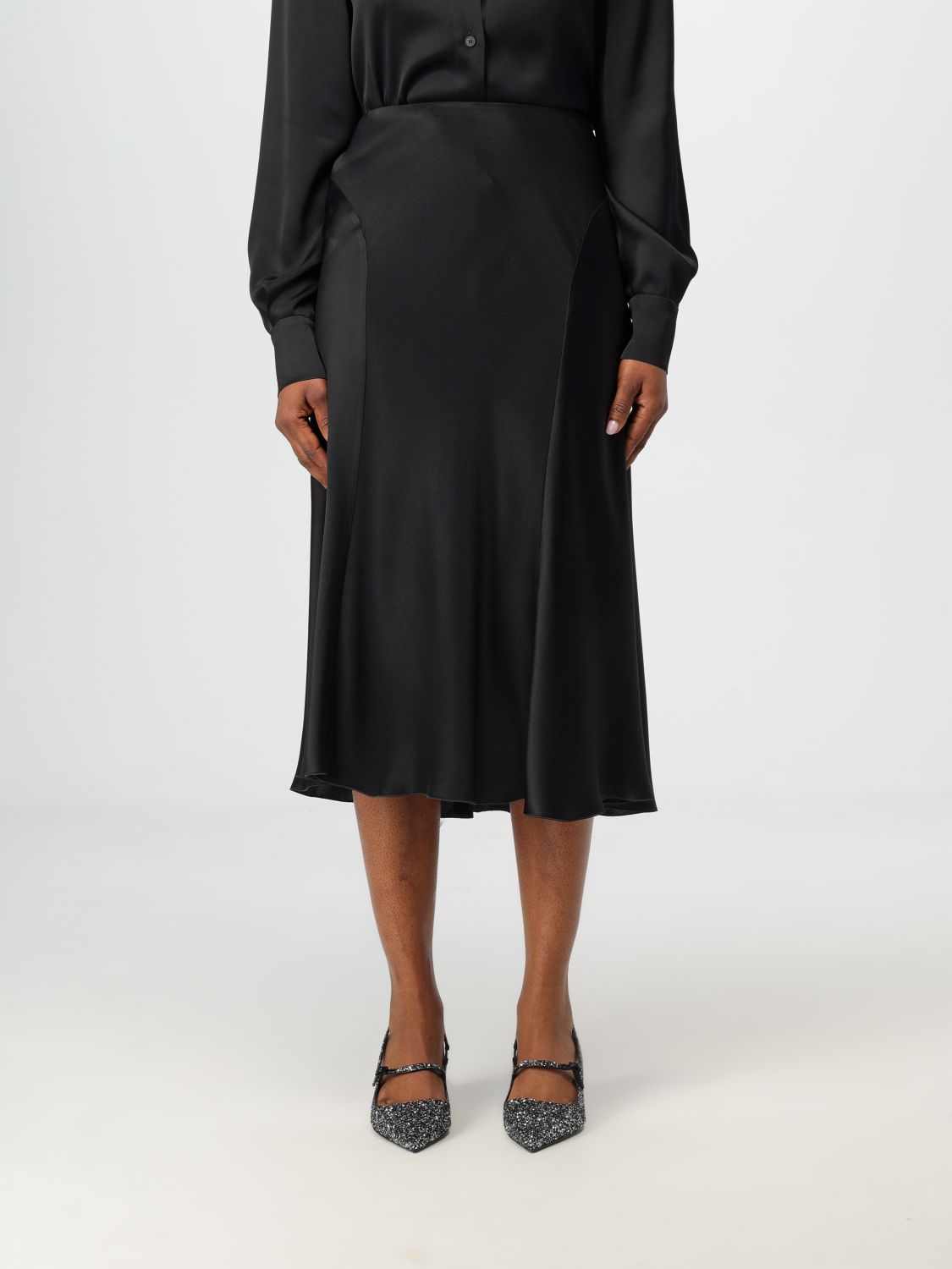 Giglio Gonna midi Alberta Ferretti in misto seta